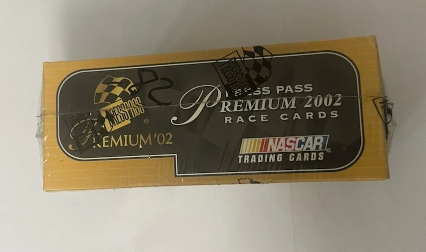2002 Press Pass Premium NASCAR Racing Hobby Edition Box Factory Sealed 24 Pack - Image 2 of 4
