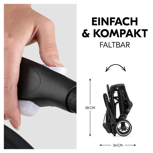 Hauck Buggy Reisebuggy Travel N Care Plus Black TOP - Bild 5 von 11