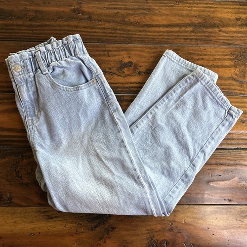 Girls Jeans Size 11/12 Blue Jeans Light Wash Forever 21 Kids Cat Jack Lot of 2 - Picture 11 of 21
