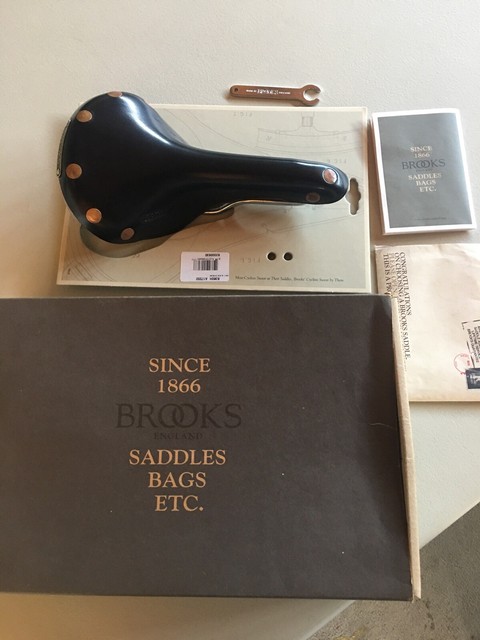 ebay brooks saddle