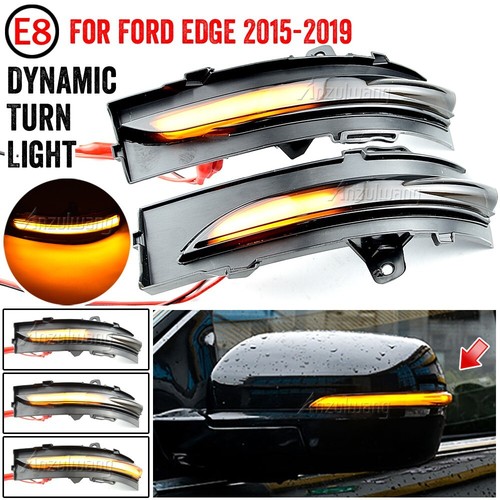 Dynamic Side Turn Signal Light For Ford EDGE 2015-2019 - Picture 2 of 17