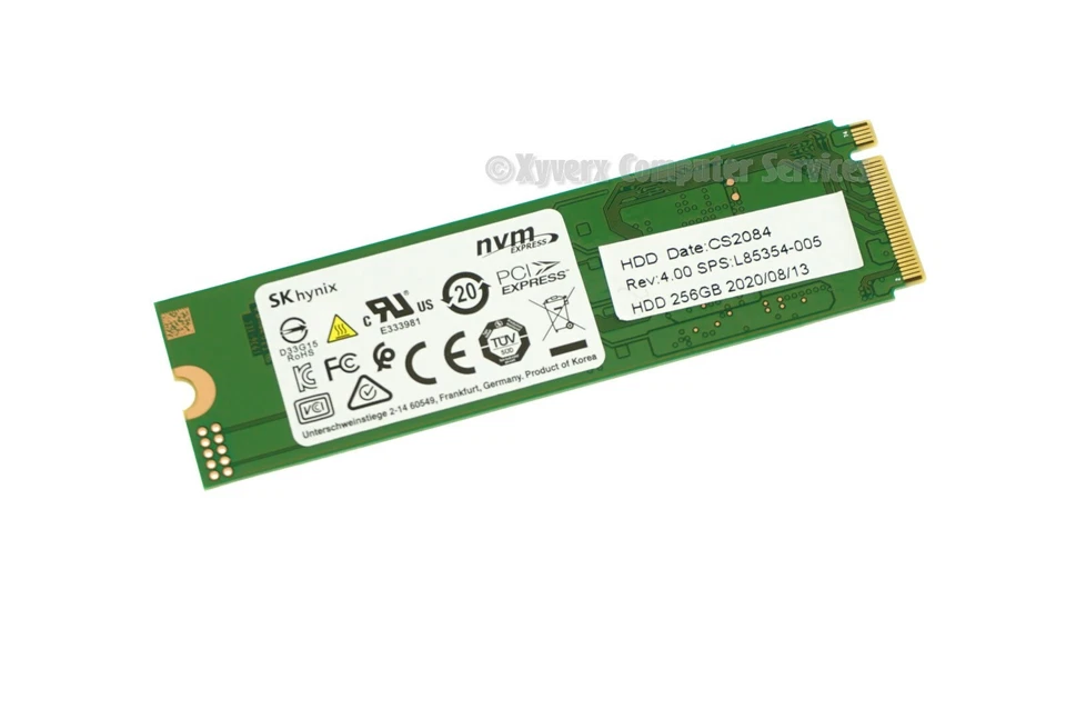 L85354-005 L61177-001 GENUINE HP SSD DRIVE 256GB 14M-DW 14M-DW0023DX (CA22) - Image 2 of 2
