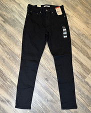 Levi  s 721 High Rise Skinny Women  s Jeans Soft Black Stretch 31x30