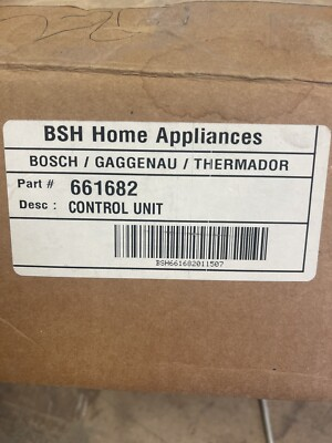 #ad Bosch Dishwasher Control Board 661682 $90.00