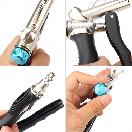 2‑Way Air Compressor Blow Gun Adjustable Air Flow with Extened Nozzle 1/4'' NPT - Picture 6 of 8
