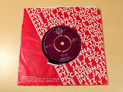 Benny Hill/Pepy's Diary/1961 Pye 7'' Single/EX-