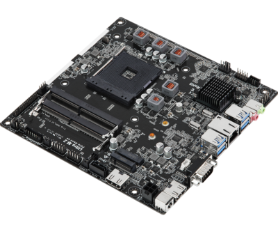 Thin Mini Motherboard For ASROCK A320TM-ITX AMD RYZEN AM4 DDR4