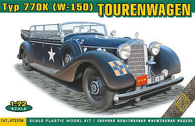 Offener Tourenwagen 1/72 Plastic Model Kit for sale online ACE 72558 770k w-150