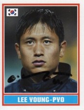 Lee Young-Pyo - S Korea - Signed Sticker - COA - (32491)