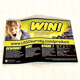 Lego - City Instruction Manual Book - Fire Truck 4208 - Instruction Booklet Only