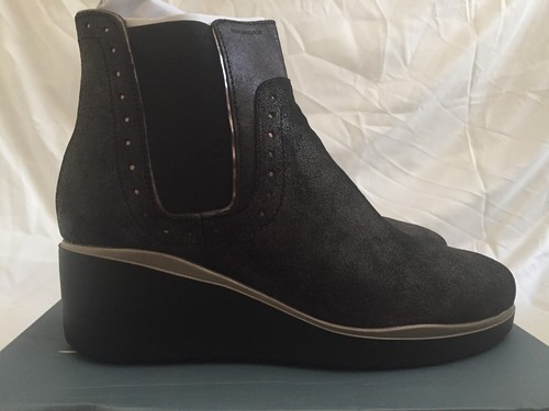 Stonefly Donna Eclipse 2 Lam. Velour Chelsea Stivali UK 8 / EU 42 rrp £112  | eBay