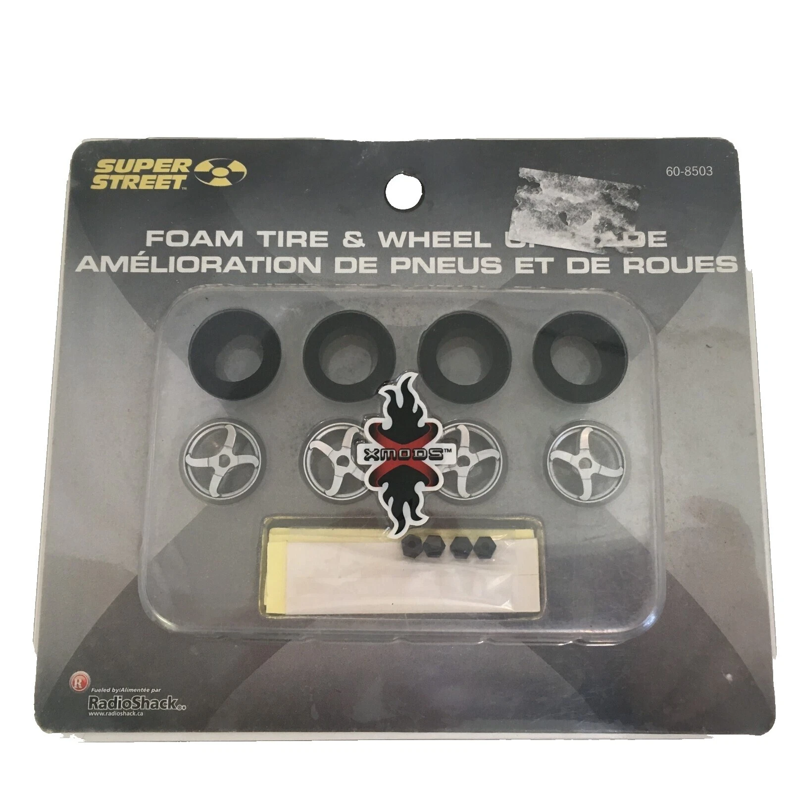 Ruedas RadioShack Hobby RC, neumáticos, llantas y cubos