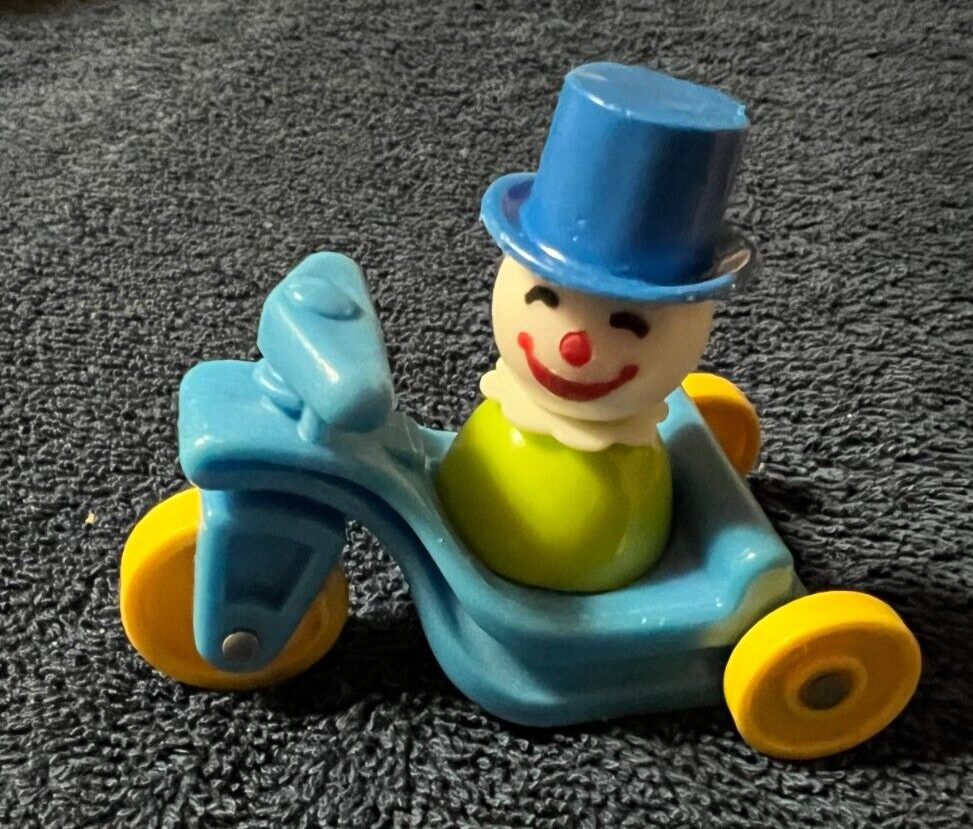 Fisher Price Little People Clown Riding Tricycle * * Listing A