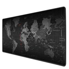 Benvo Extended Mouse Pad Large Gaming Pad- Extended, Wolrd Map 