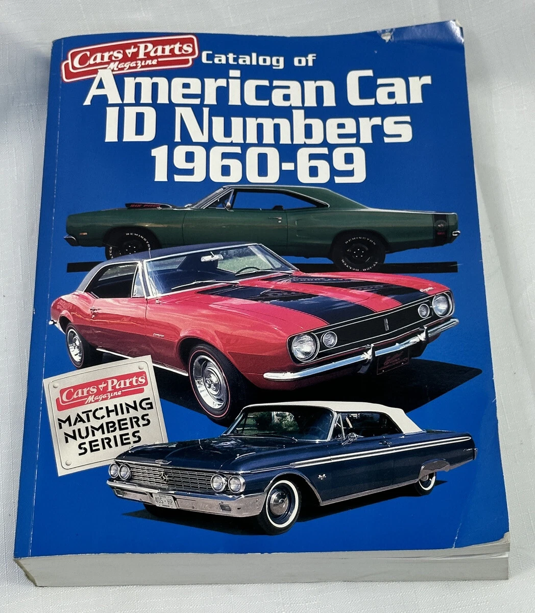 Catalog of American Car ID Numbers 1960-69