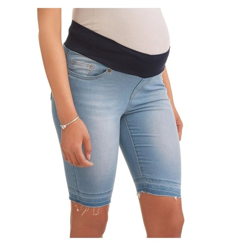 Times Two Under Belly Open Seam Bermuda Size S