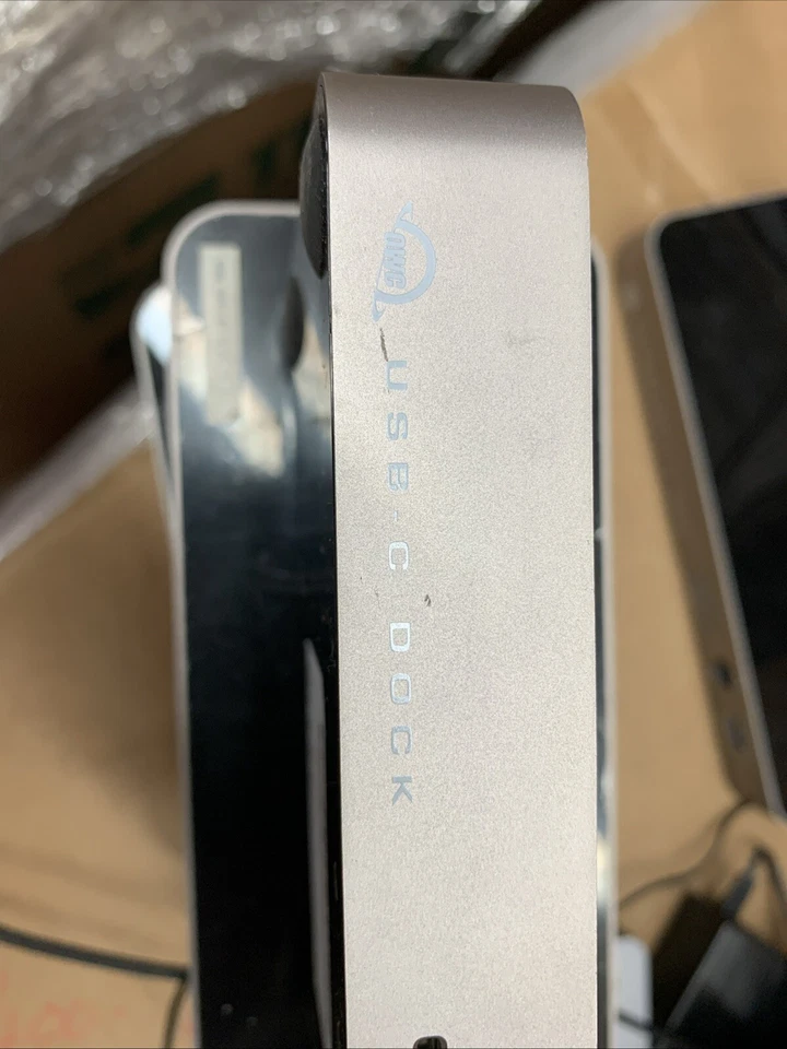 OWC USB-C Docking Station OWCTCDK10MHSG - Space Gray NO CABLES - Image 2 of 4