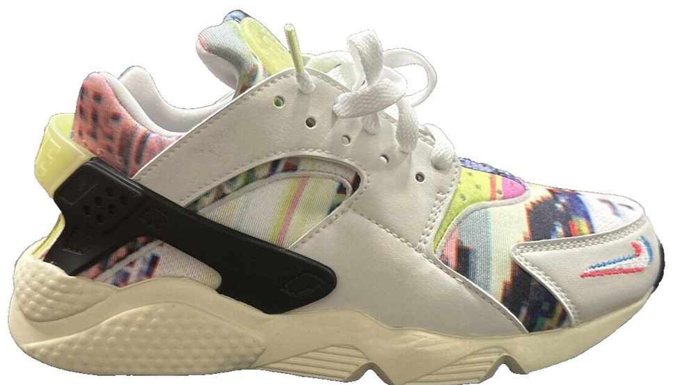 Nike Women Air Huarache DX3264 Multi Color Sneakers Size 7