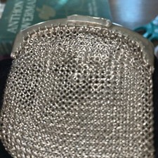 Silver Chain 4 Early Victorian Chatelaine Purse