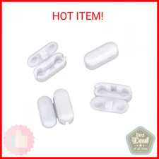 BBTO 30 Pack Chain Connectors Roller Shade Beaded Connector Plastic Replacement 