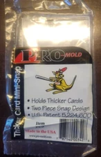(5) New Pro-Mold PC-3 Snap Tite Baseball Trading Card Holders PC3 snaptite 70pt