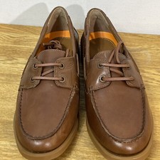 FRANK WRIGHT Keel Leather Boat Shoes/ loafers New Size 8 Uk