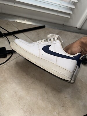Nike Air Force 1 Retro 845053-102 Summit White/Royal - Size 9.5 | eBay