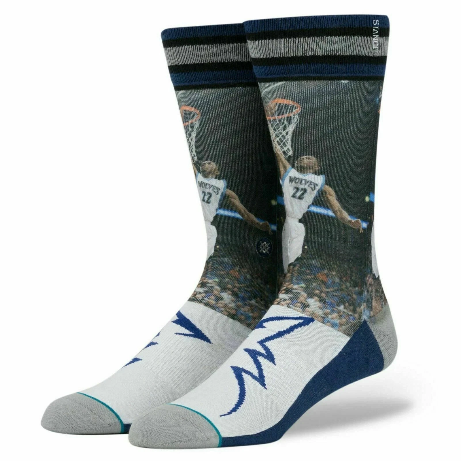 Stance Andrew Wiggins Minnesota Timberwolves Crew Socks
