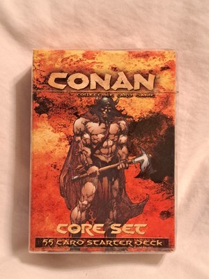 NEW & SEALED: Conan CCG Comic Images 2006 - Conan the Adventurer Starter Deck