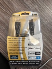 Labgear - High Speed HDMI Cable, Gold with Ethernet 3m and 1.5m HDM 3E