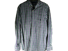 Chaps Ralph Lauren Shirt Men's XL Collared Long Sleeve Dress Button Up Stretch