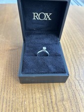 Rox Platinum Diamond Engagement Ring In Size I