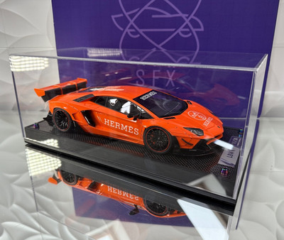 1/18 LB Performance Lamborghini Aventador ''Hermes'' Orange  Number 11 of 30