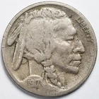 1917-S Buffalo Nickel San Francisco Mint Very Good (VG)
