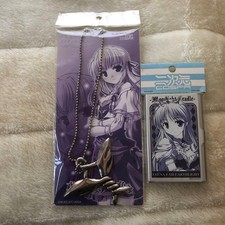 Lapis Blue Ester Necklace and Fiina Business Card Holder Set