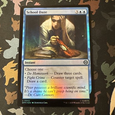 School Daze - Marvel s Spider-Man (SPM) - MTG - FOIL 0042