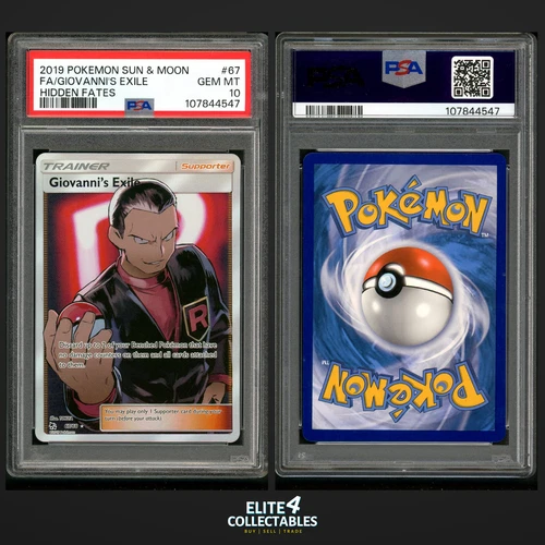 Giovanni's Exile 67/68  - PSA 10 (Hidden Fates)