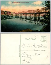Haverhill Bridge MA Postcard