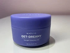 NEW! MAELYS Get Dreamy Overnight Toning Body Whip Cream 3.4oz Full Size Sealed