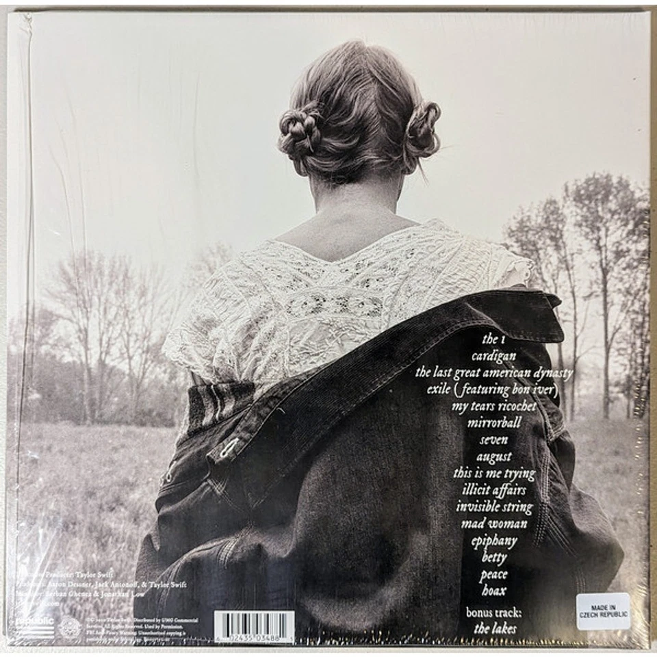 Taylor Swift - Folklore (Vinyl 2LP - 2020 - US - Reissue) - Bild 2 von 4