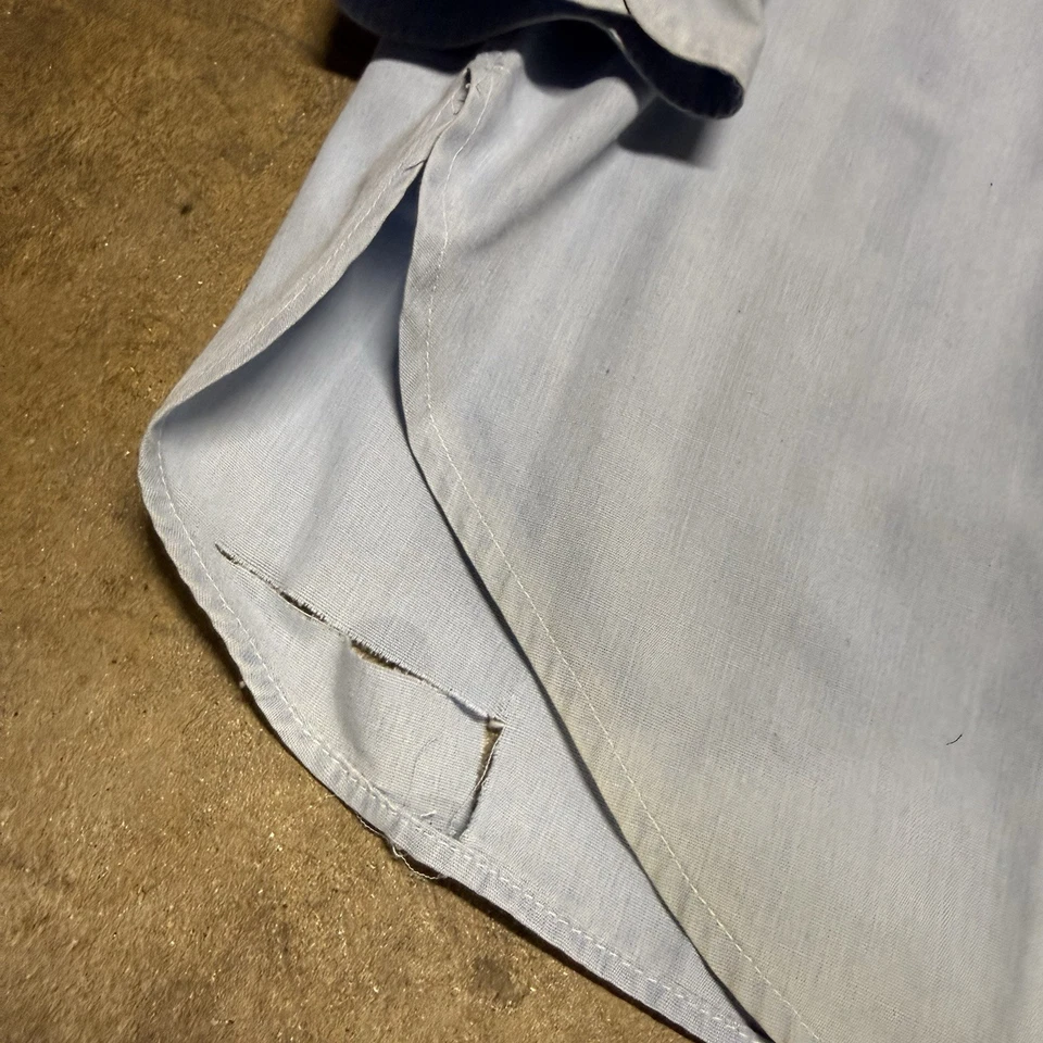 Vintage 50s/60s Master Garment Sanforized Chambray Western Costume Company Shirt - Image 4 of 4