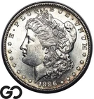1886-S Morgan Silver Dollar *Key San Francisco Date Choice BU++, Tough This Nice