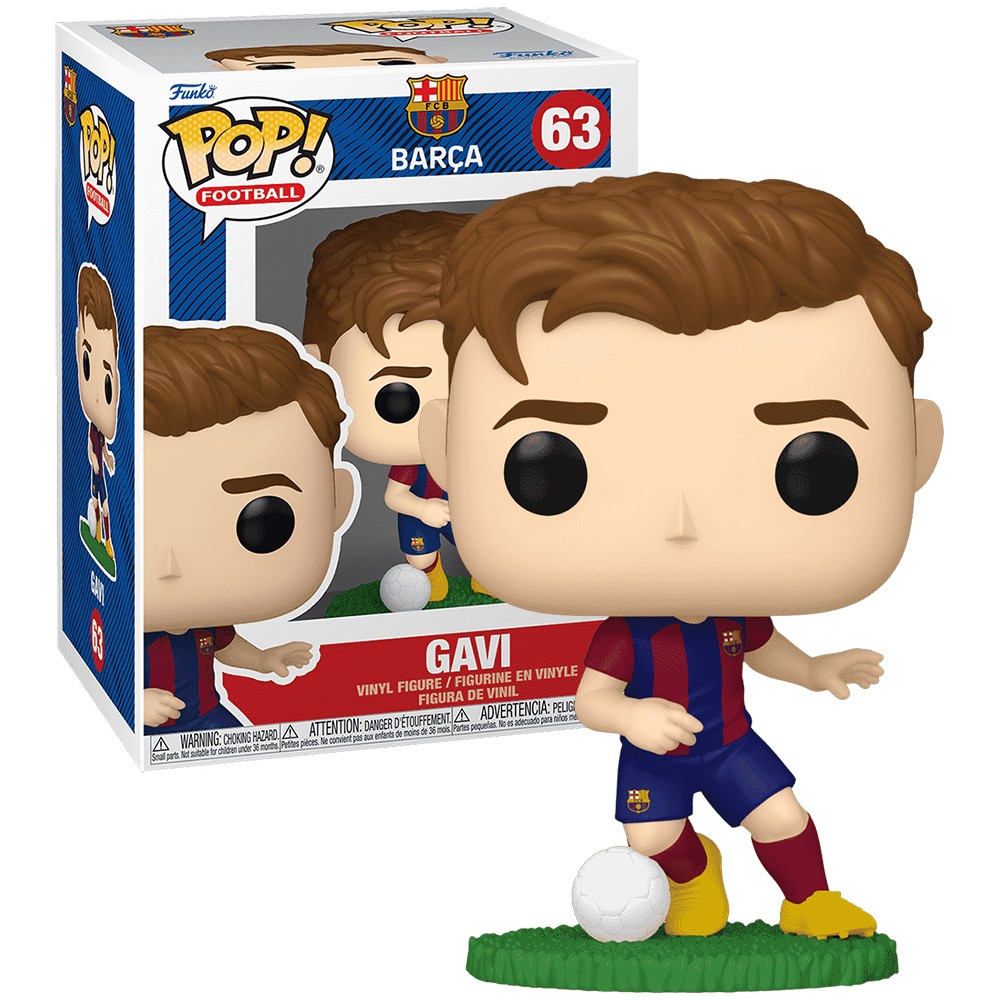 Funko POP! FC Barcelona Gavi Football Vinyl Collectible Figure 63