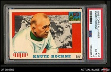 1955 Topps #16 Knute Rockne PSA 6 - EX/MT