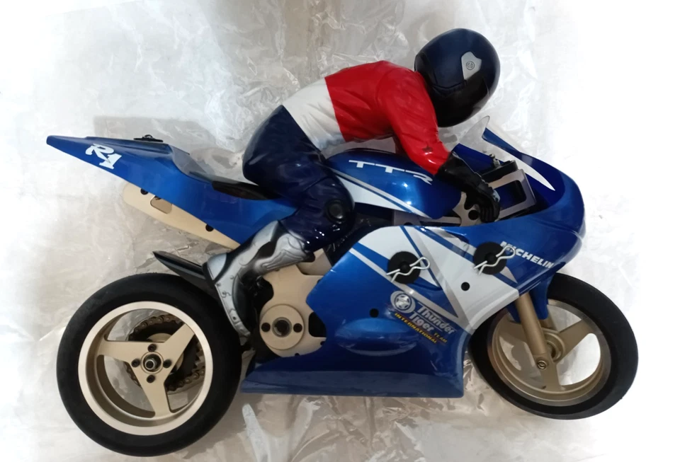 Thunder Tiger Motorcycle FM-1e 1/5 On-Load Competition R/C Models Rare - Photo 4/4