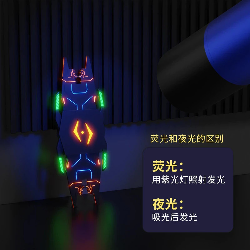 STEDI Water Based Fluorescent Panel Liner for Model Kits 40g -9 Vibrant Colours