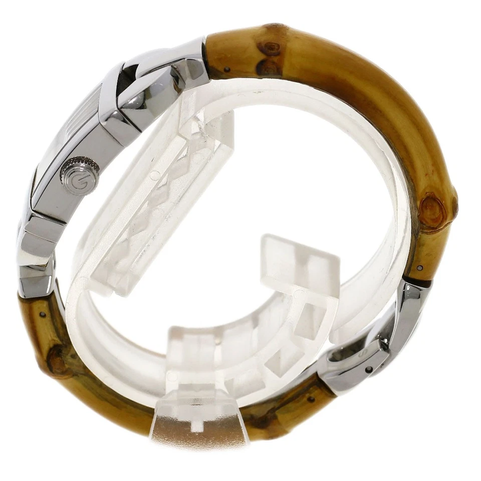 Relojes GUCCI Bambú 6800L Acero Inoxidable/Bambú Damas Foto 2 de 4
