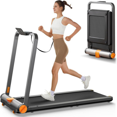 Foldable Treadmill for Home Office, Walking Pad with Handle Bar, Folding Treadmi