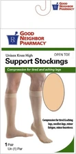 Good Neighbor Pharmacy Unisex Support Stockings 20-30MMHG OT Beige L