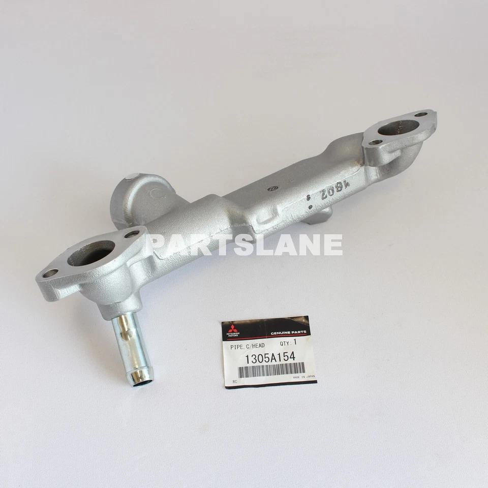 Tubo de agua de culata genuino Mitsubishi Montero Pajero 6G74/75 OEM 1305A154 Foto 2 de 2